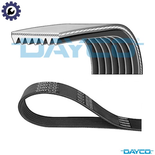 Vribbed belt 7pk1687s for - 7pk1687s, opel