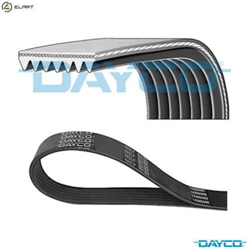 Vribbed belt 7pk1687s - vribbed, for