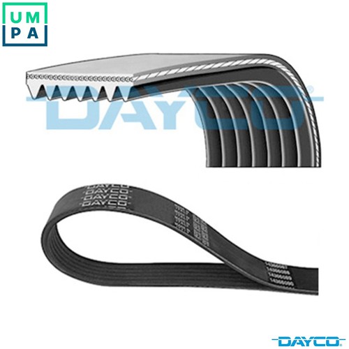 Vribbed belt 7pk1687s for opel - 7pk1687s,